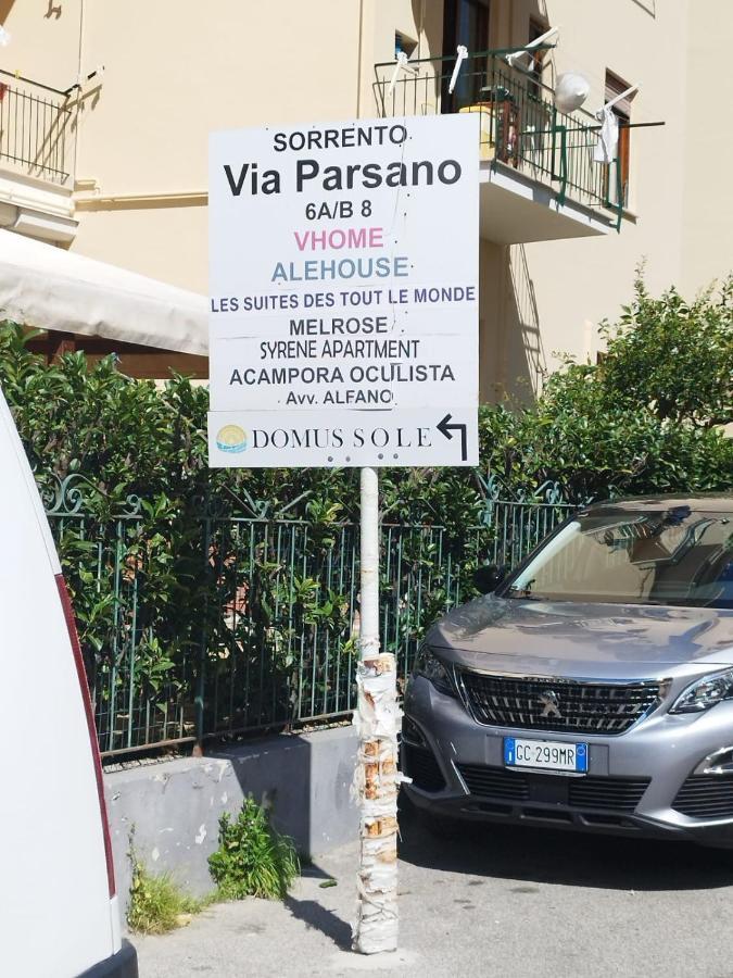 Domus Sole Bed and Breakfast Sorrento Eksteriør billede